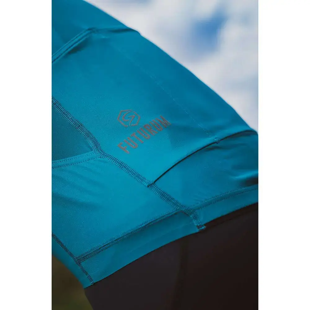 FUTURUM JORIS PRO II Fietsshirt Korte Mouwen Groen Blauw Heren