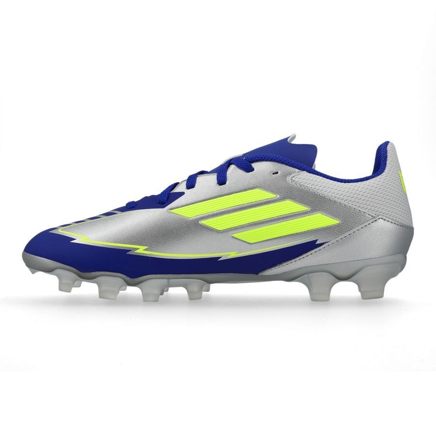 adidas F50 Messi League MG La Vida Rapida - Argenté/Jaune/Bleu Enfant