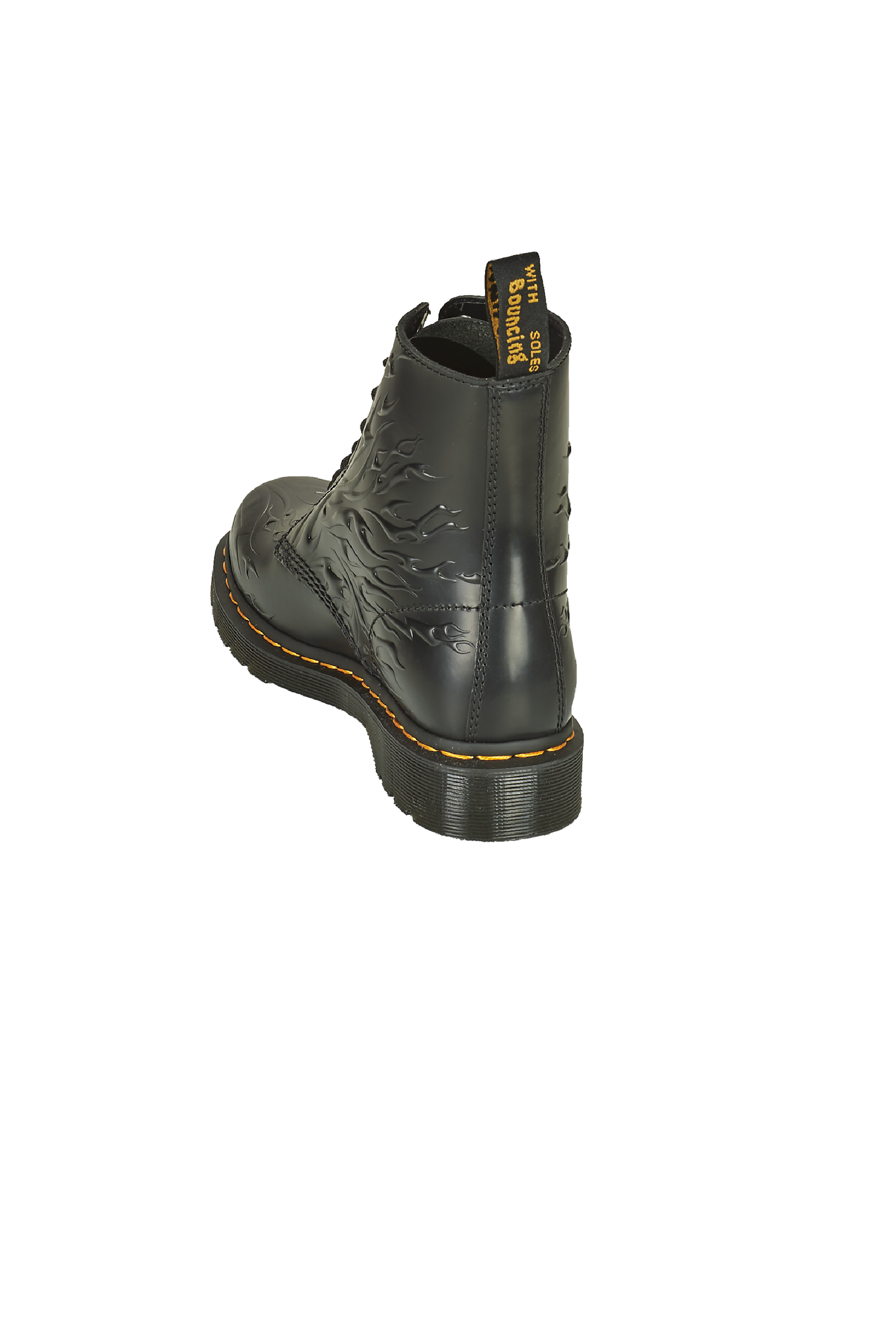 DR. MARTENS Boots 1460 FLAMES Noir