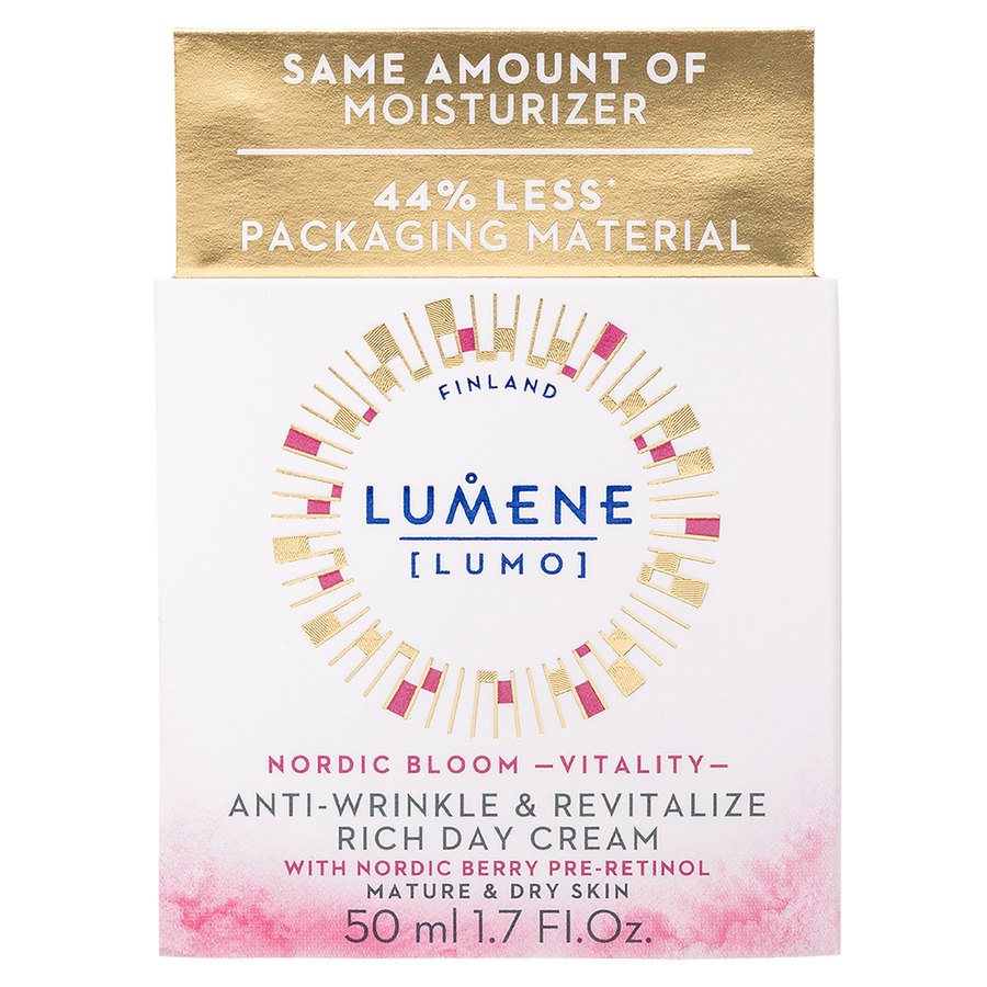 Lumene Nordic Bloom Vitality Anti-Wrinkle & Revitalize Rich Day Cream 50ml
