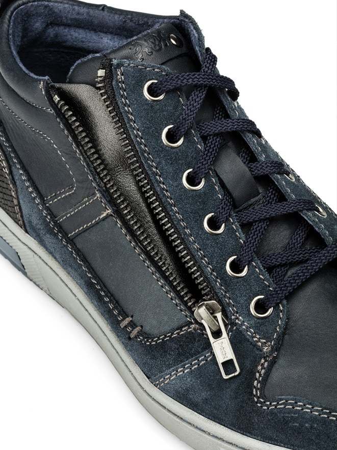 Kalbleder-Schnürer High Top