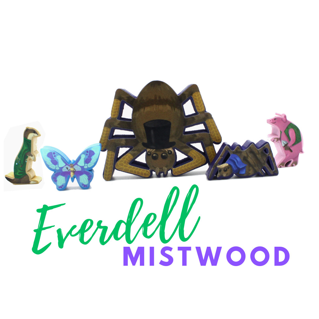 Everdell Mistwood - Set d'autocollants