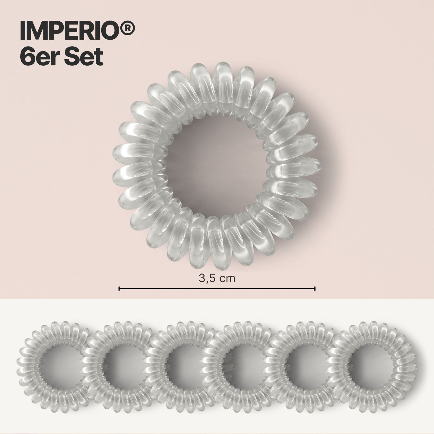 IMPERIO® Spiral Haargummis