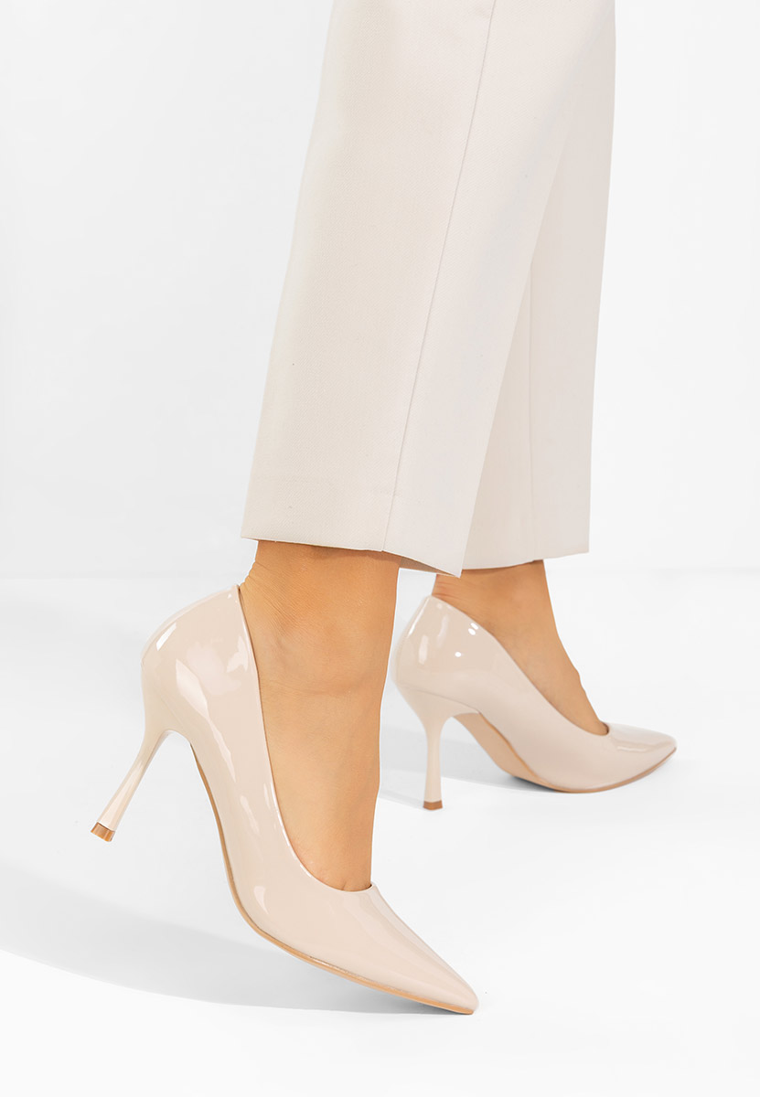 Chaussures stiletto beige Clia