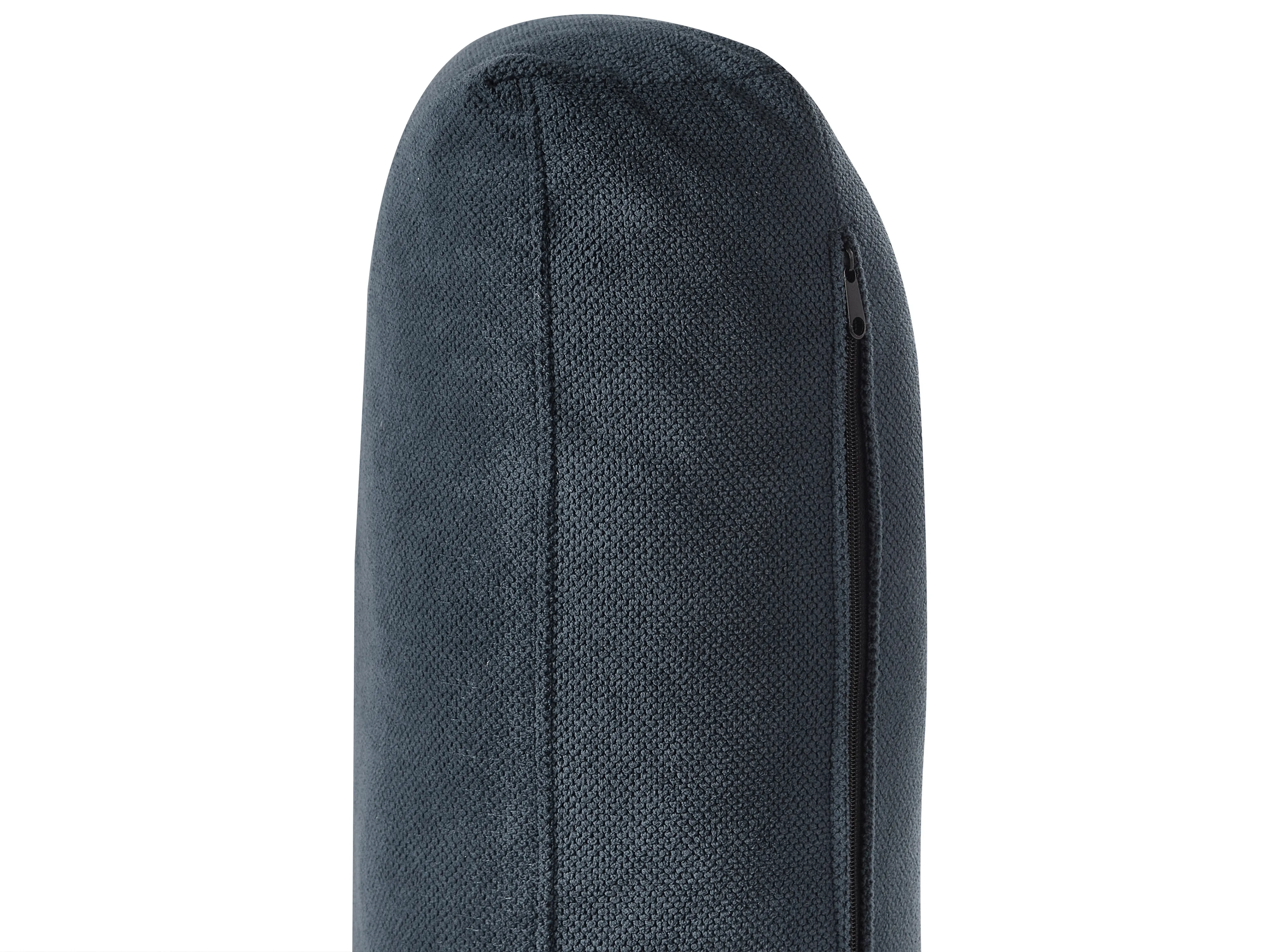 Bank 3-zits NIVALA Stof Donkerblauw