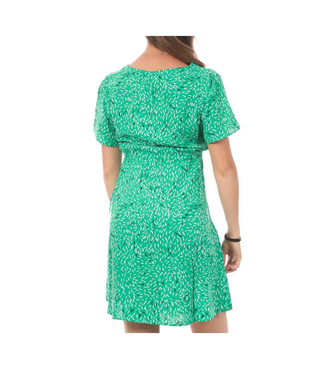 Robe Verte à Motifs Femme Vero Moda Easy