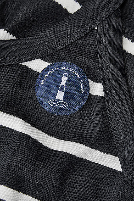 Saltholmen RacerBack Tank Top Dame Navy Blue