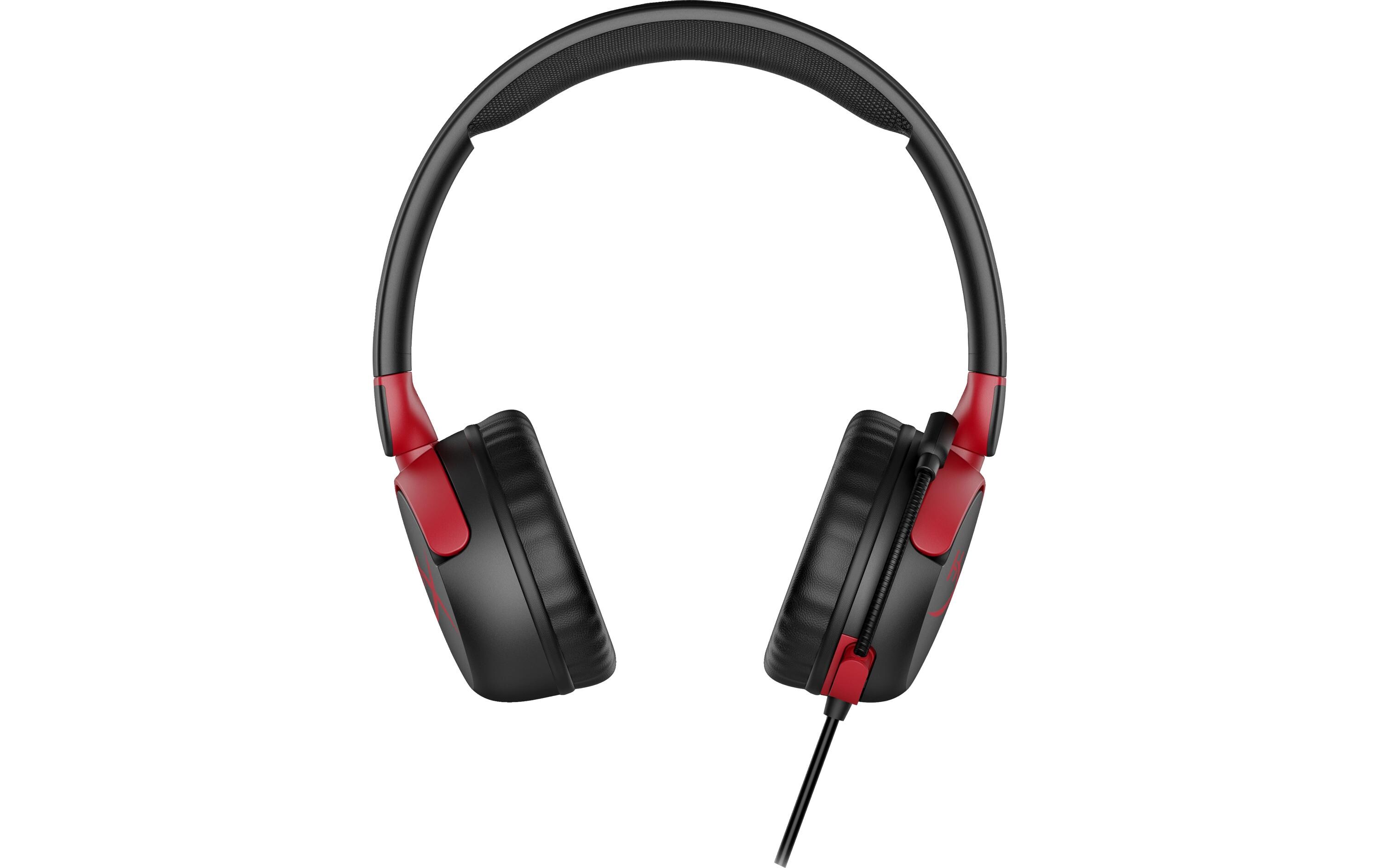 Headset Cloud Mini Rot/SchwarzKomfortables Kinder-Gaming-Headset für PC und Spielkonsolen
