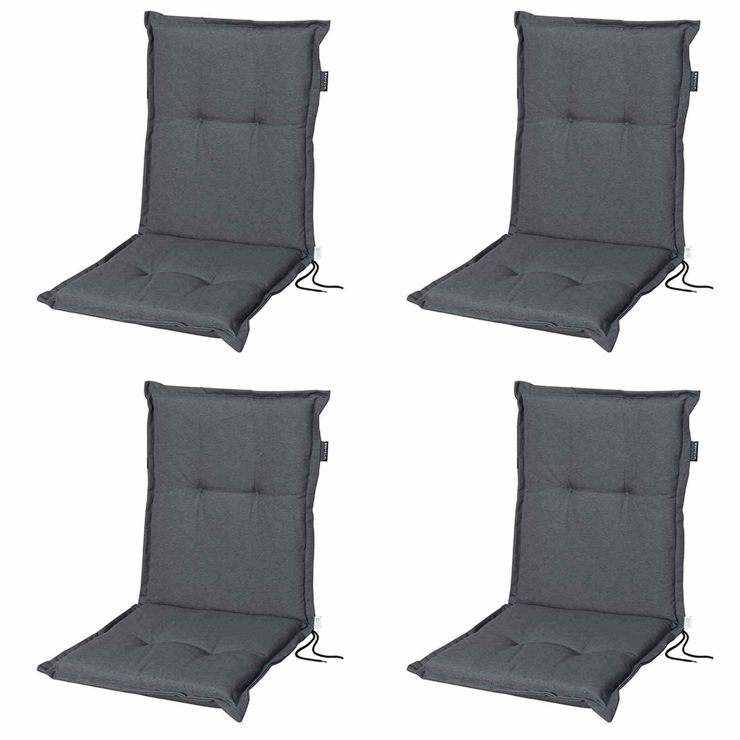 Sesselauflage nieder 4er-Set