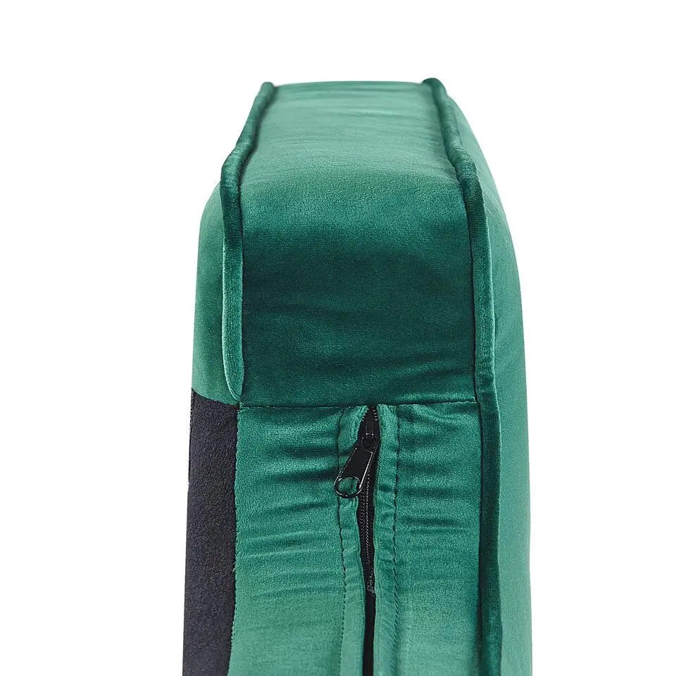ALLIER - Chaise longue - Groen - Rechterzijde - Fluweel