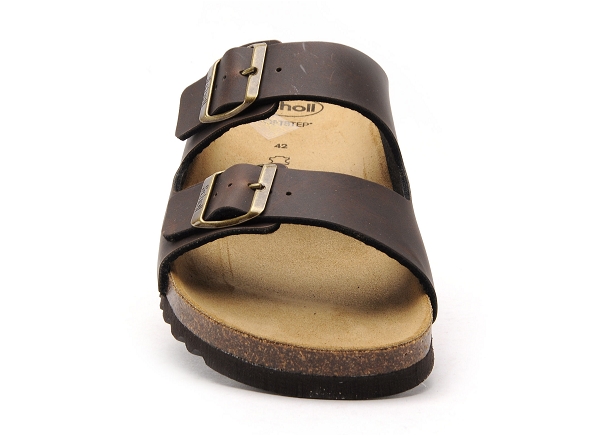 Scholl mules et sabots homme julien 30769 marron