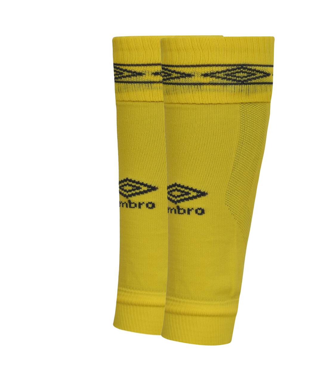 Umbro - Manchons de jambe DIAMOND - Homme (Jaune vif / Carbone) - UTUO971