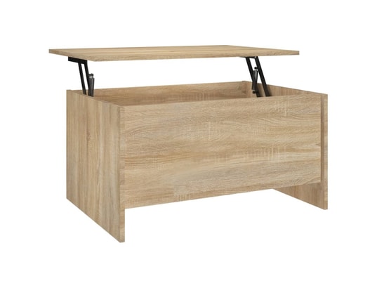 VIDAXL - Table basse chêne sonoma 80x55,5x41,5 cm bois d'ingénierie