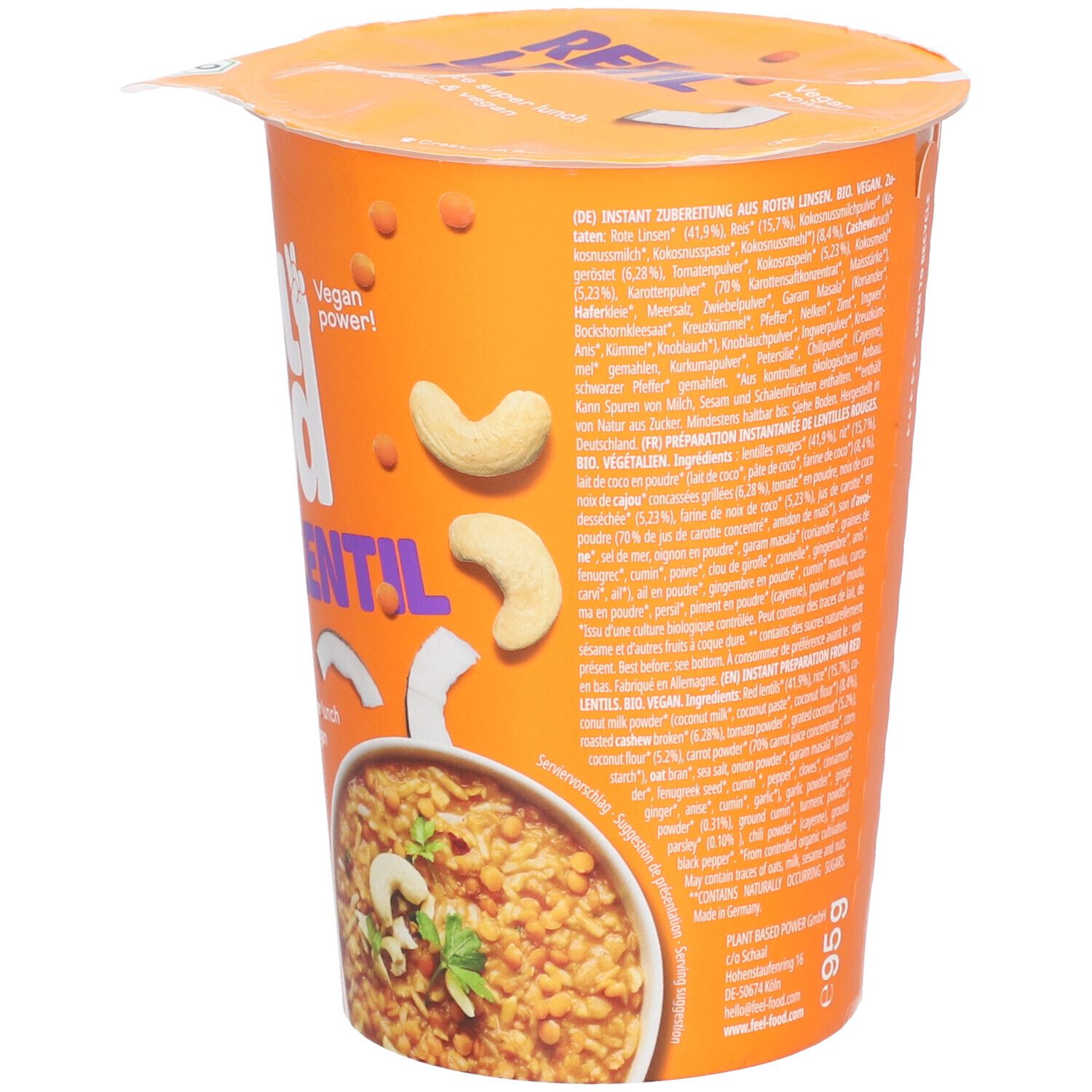feelfood® Red Lentil Dal
