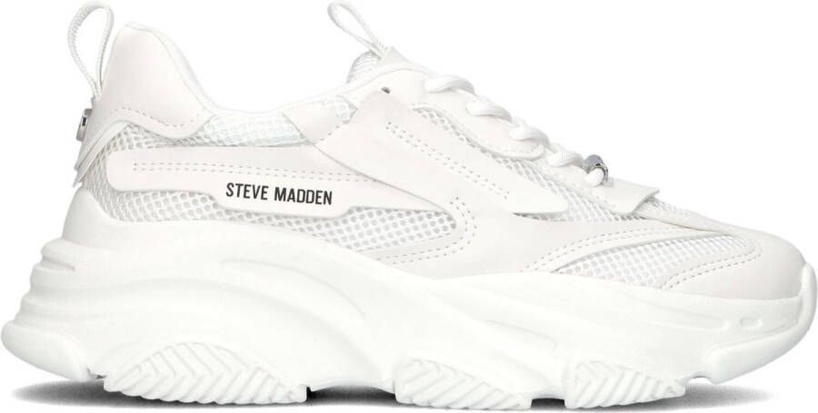 STEVE MADDEN Possession-E white Wit Kunststof Lage sneakers Dames