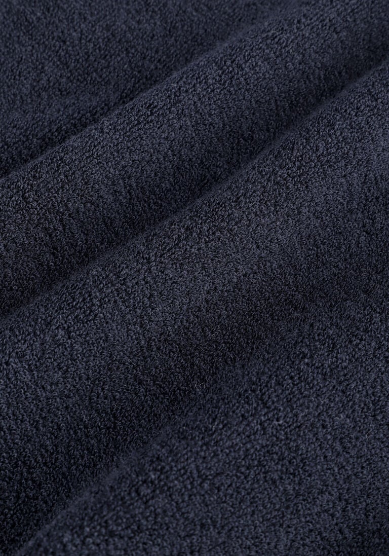 VANILIA donkerblauwe vanilia mini jurk towel polo dress