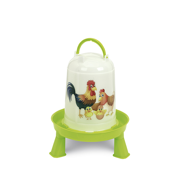 Bebedouro Ecológico para Pássaros 3L. Com Pés (Pistache) - Happ