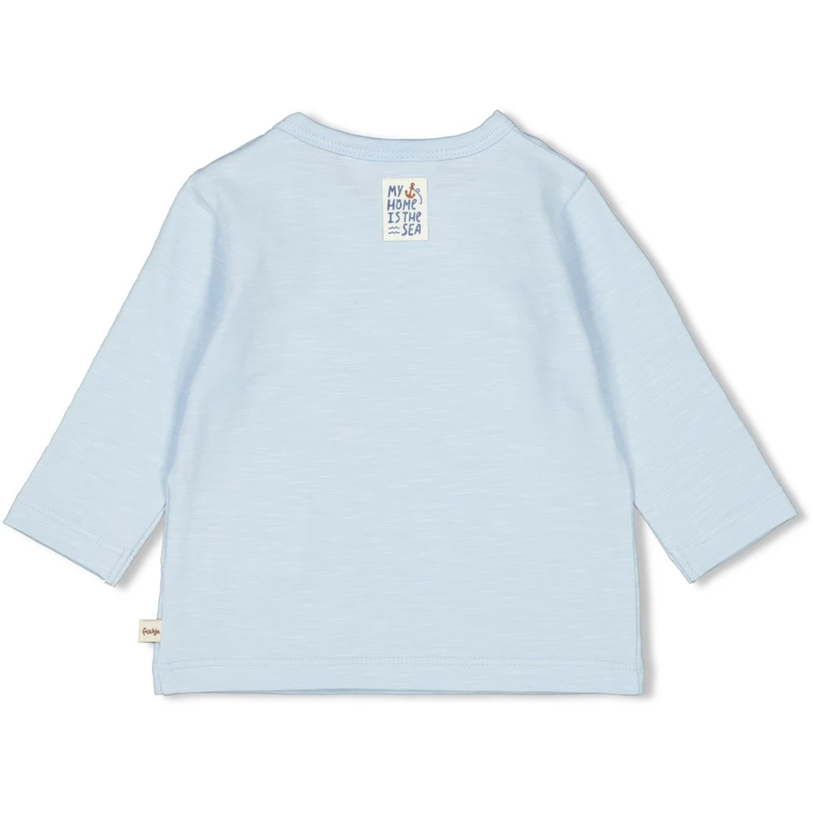 Feetje Langarmshirt Let's Sail Blau