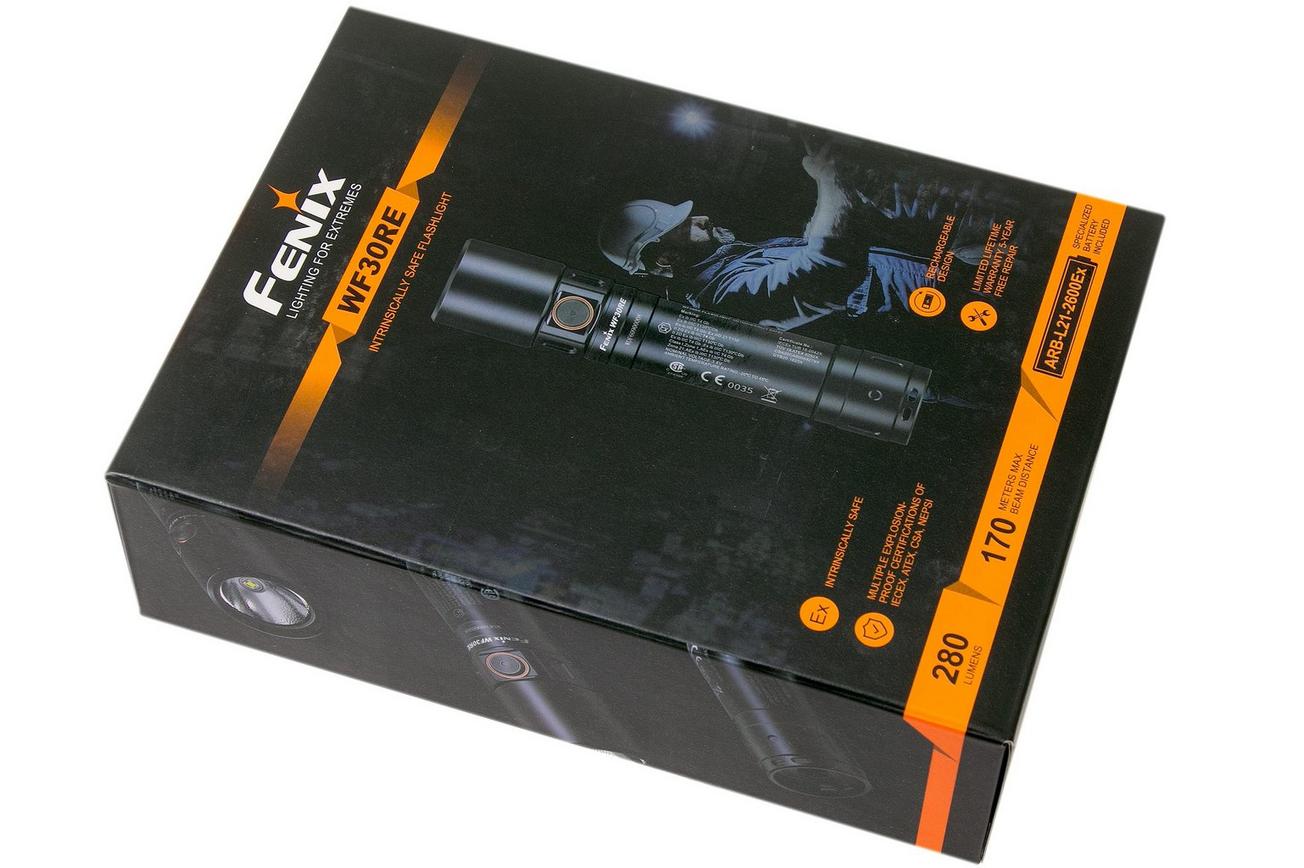 Fenix WF30RE, oplaadbare zaklamp voor industrie