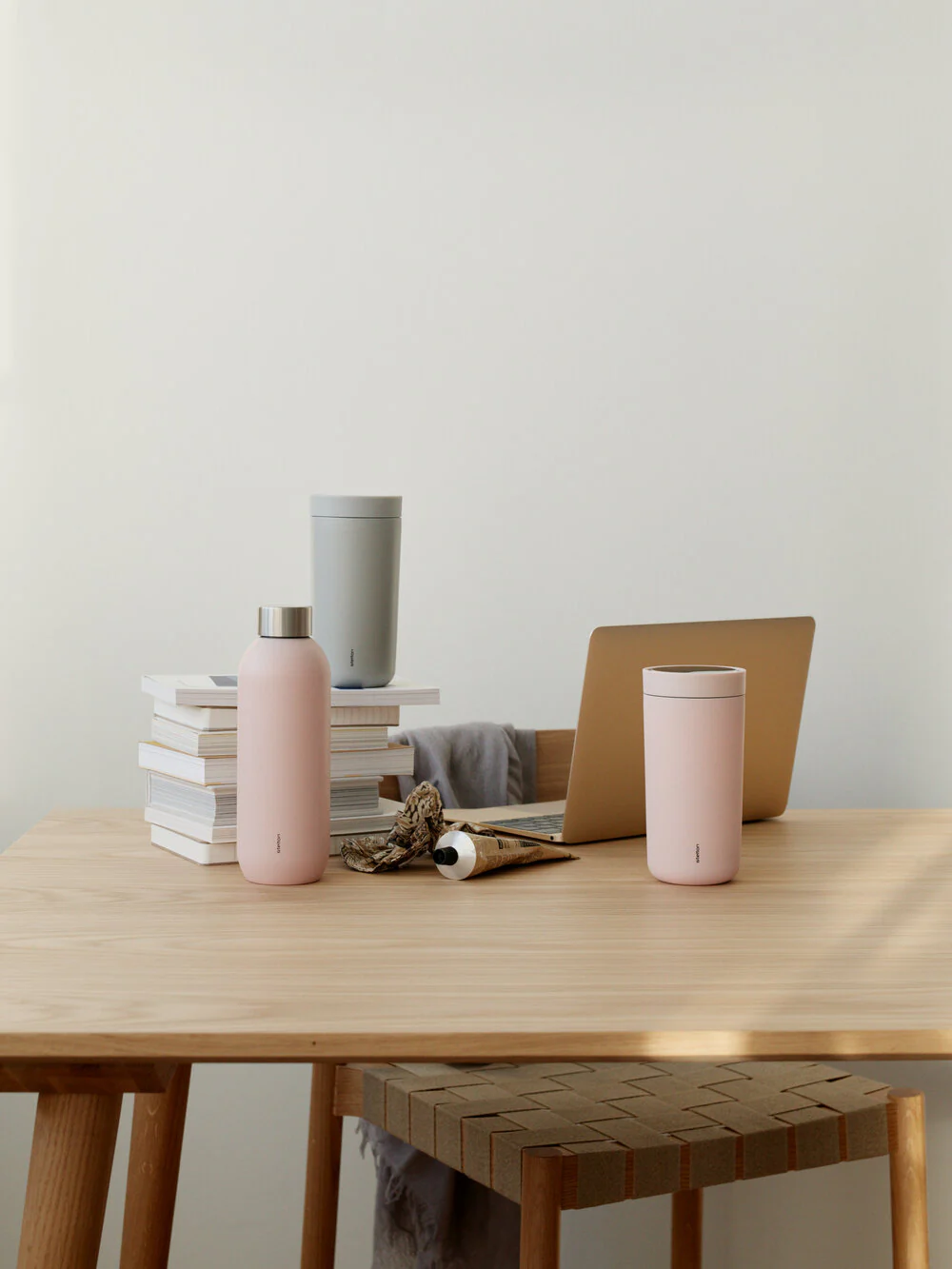 Stelton  To Go Click termokop, Soft Rosw - 0,4 l.
