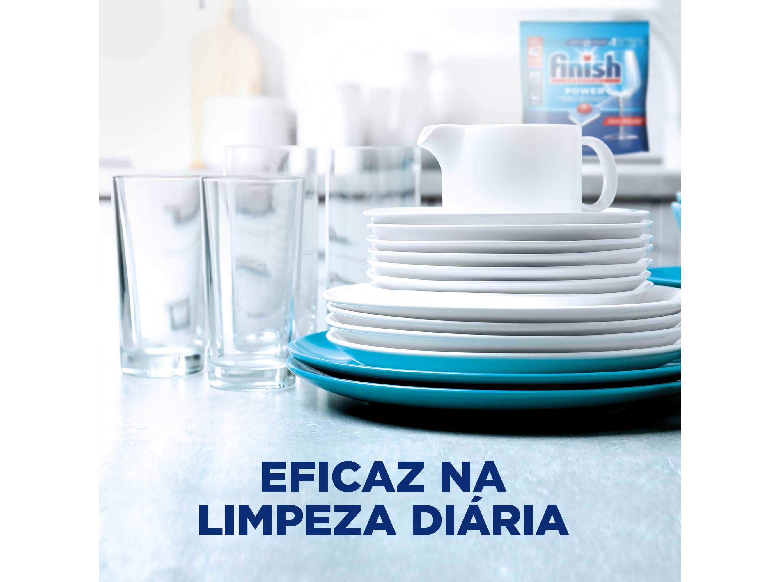 DETERGENTE LOIÇA MÁQUINA FINISH POWER LIMÃO 100P