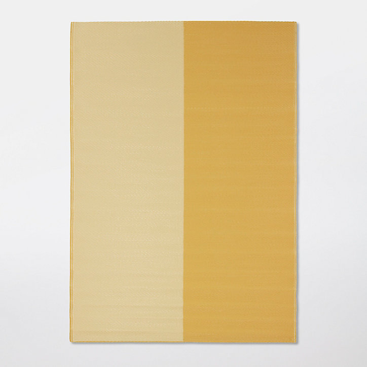 Tapis rural Blooma sauterne et cocon 120 x 170 cm