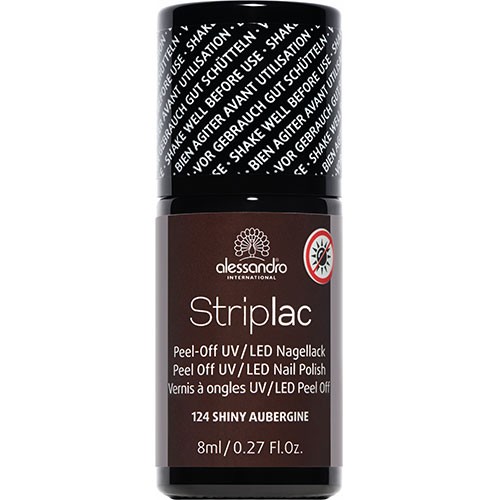 Alessandro Striplac 124 Shiny Aubergine 8ml