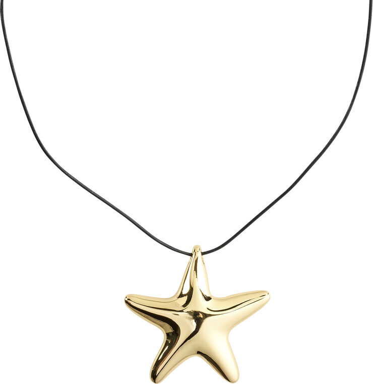 Pilgrim FORCE recycled necklace gold-plated Guld