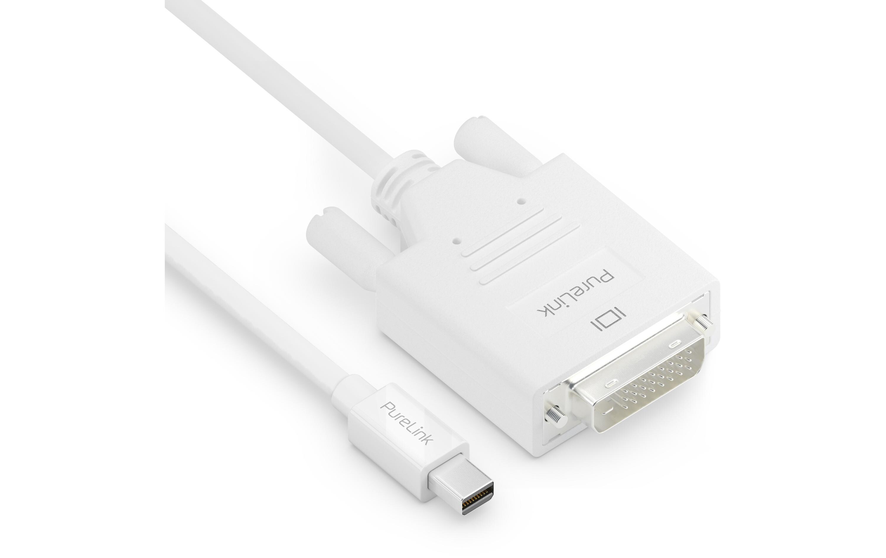 Kabel Mini-DisplayPort - DVI-D, 1.5 mMini-DisplayPort-Stecker auf DVI-Stecker