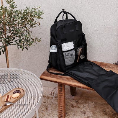 Tineo Stelleveske Ryggsekk, Quilt Svart