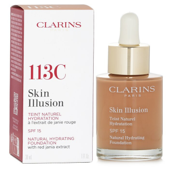 Clarins Skin Illusion Natural Hydrating Foundation SPF 15