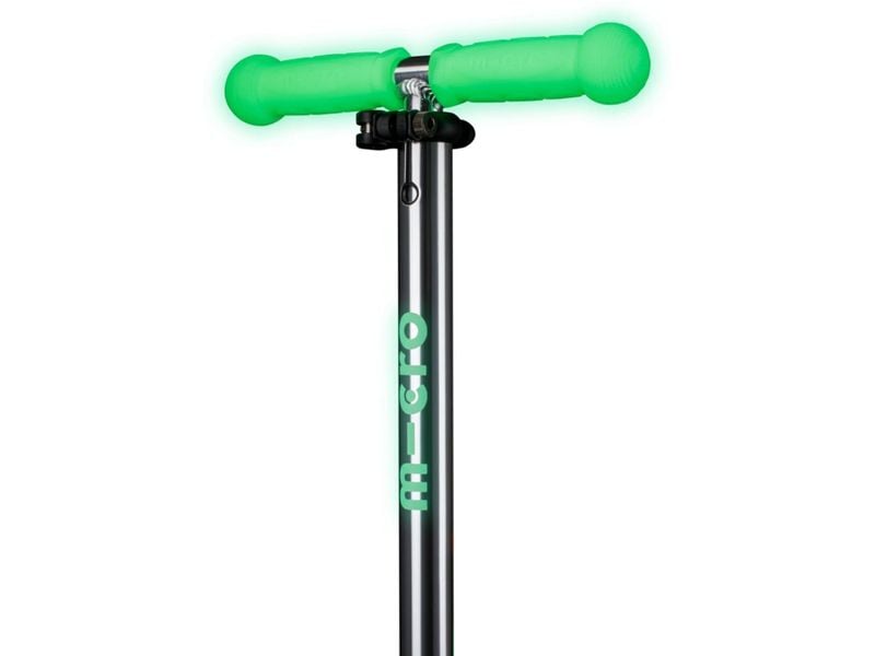 Micro Mobility Kickboard Mini Micro Deluxe Glow LED Limette Scooter für Kinder