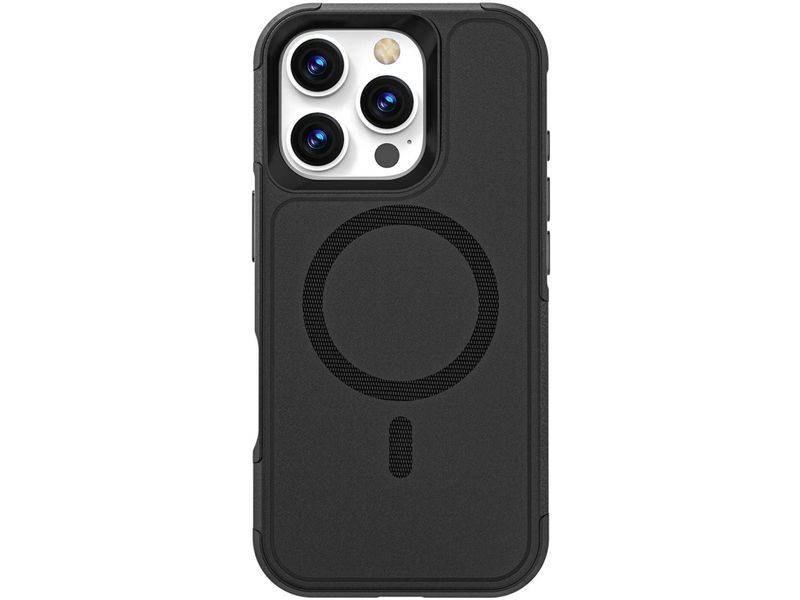 4smarts Back Cover Defend  iPhone 16 Pro Schutzhülle mit integrierten Magneten für das Apple iPhone 16 Pro