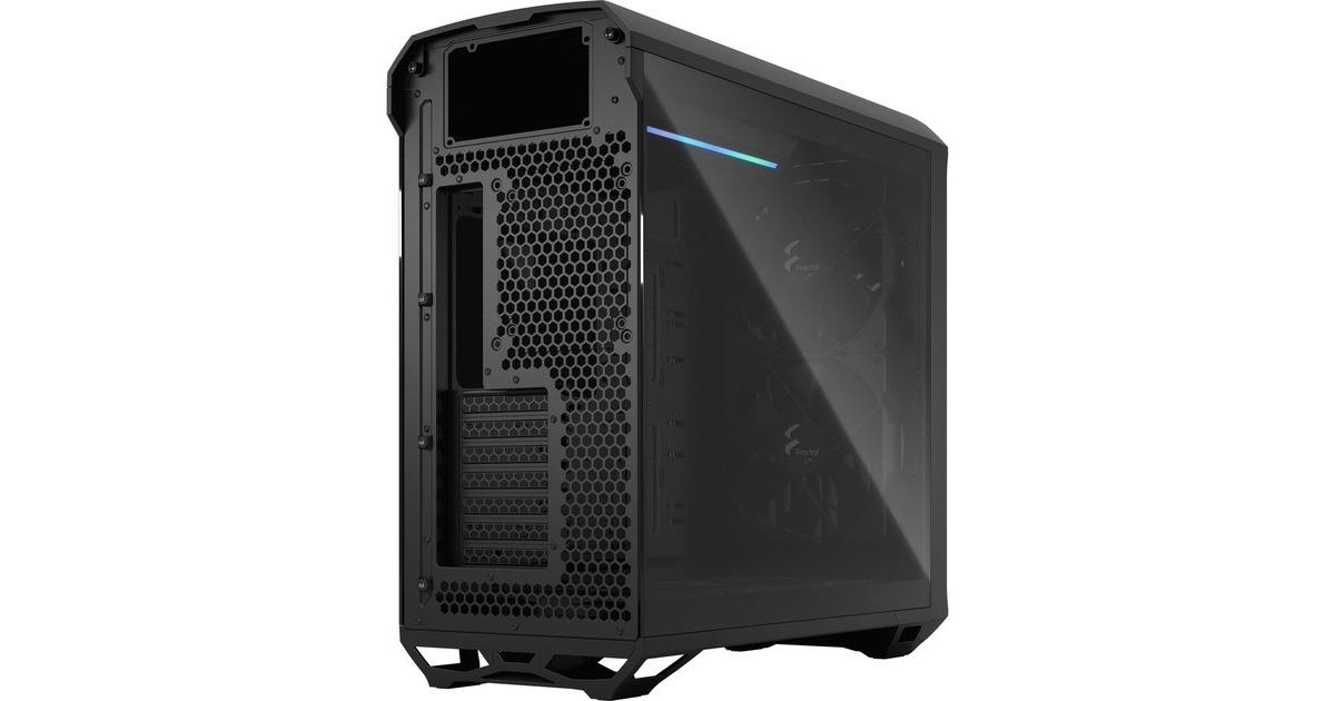 Fractal DesignTorrent Black TG Light Tint midi tower behuizing  (Zwart | 2x USB-A | 1x USB-C | Tempered Glass)