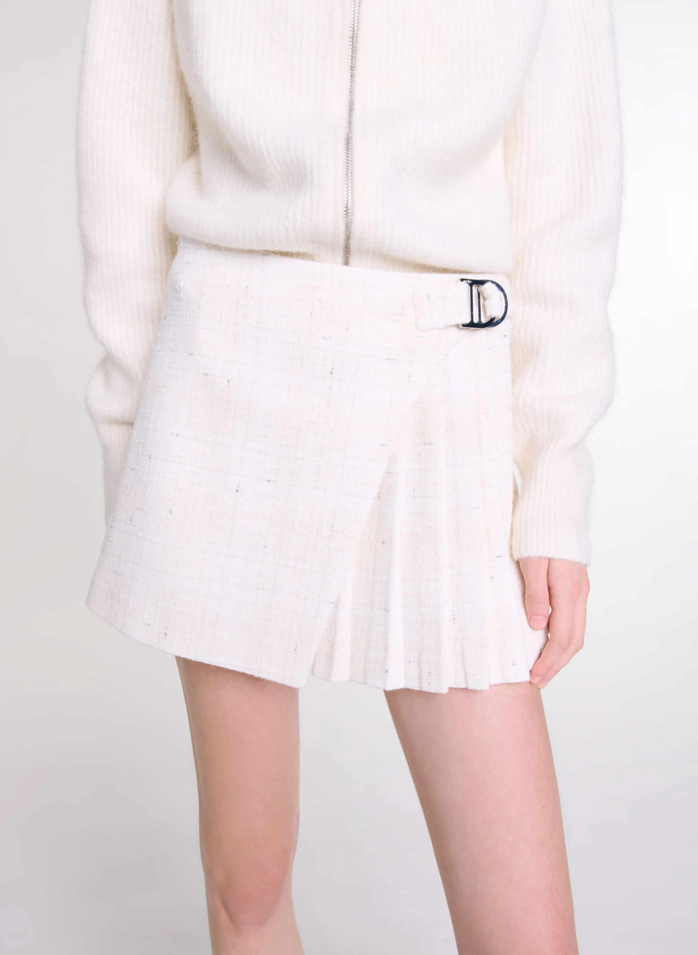 Jupe short| Blanc