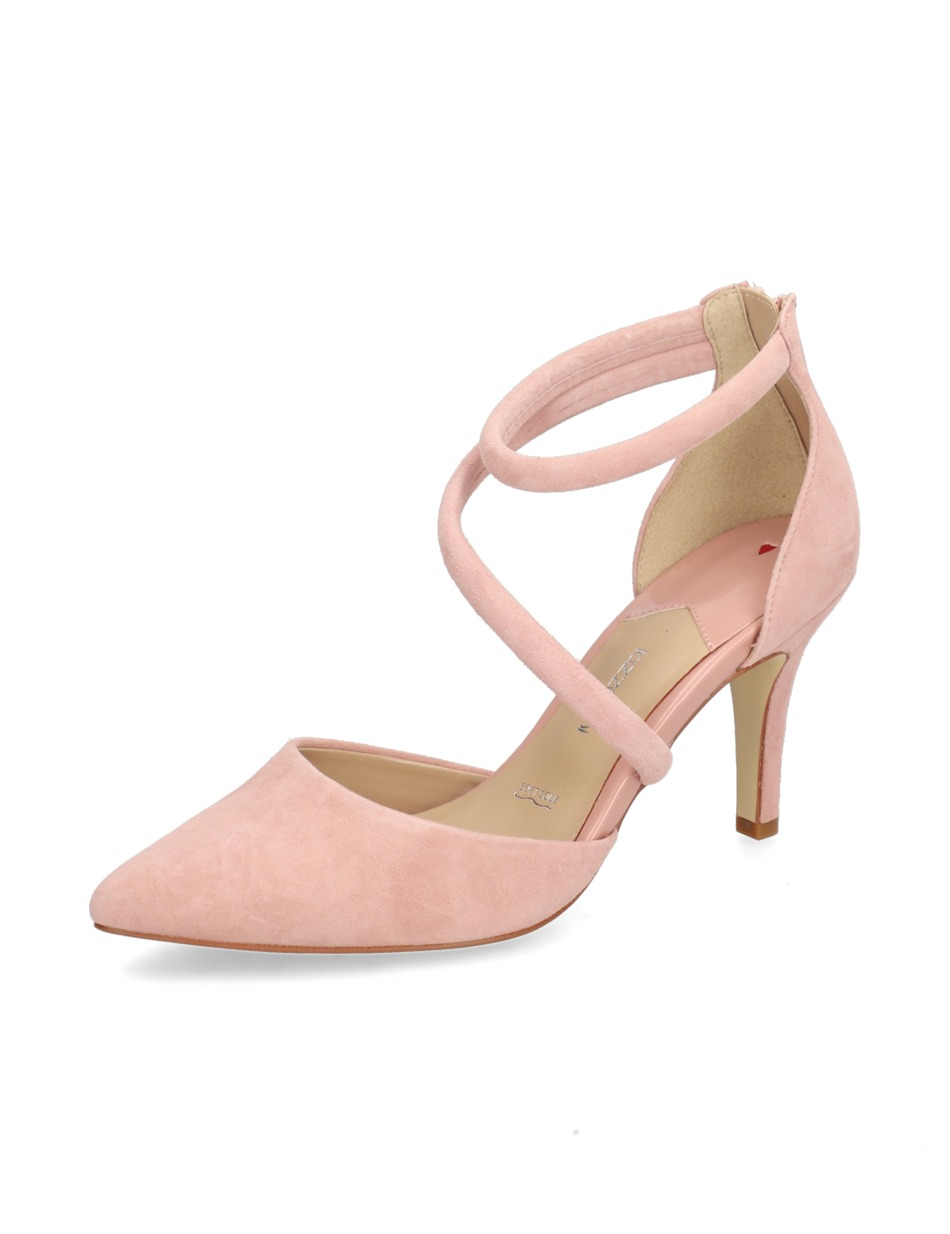 Veloursleder Pumps