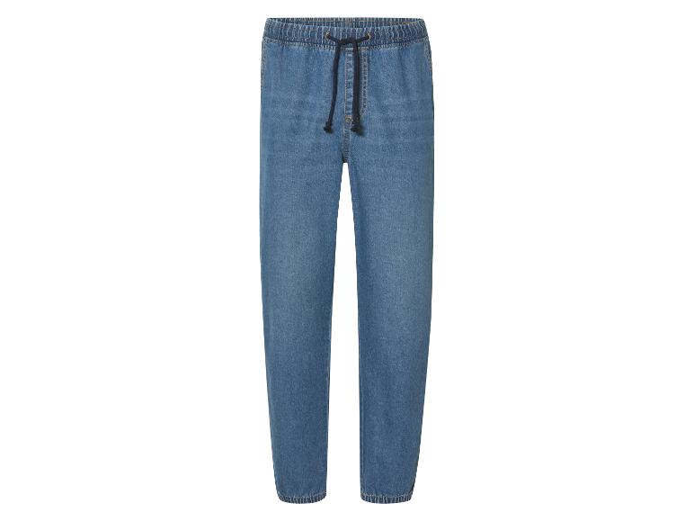 Denim heren joggers - Slim fit