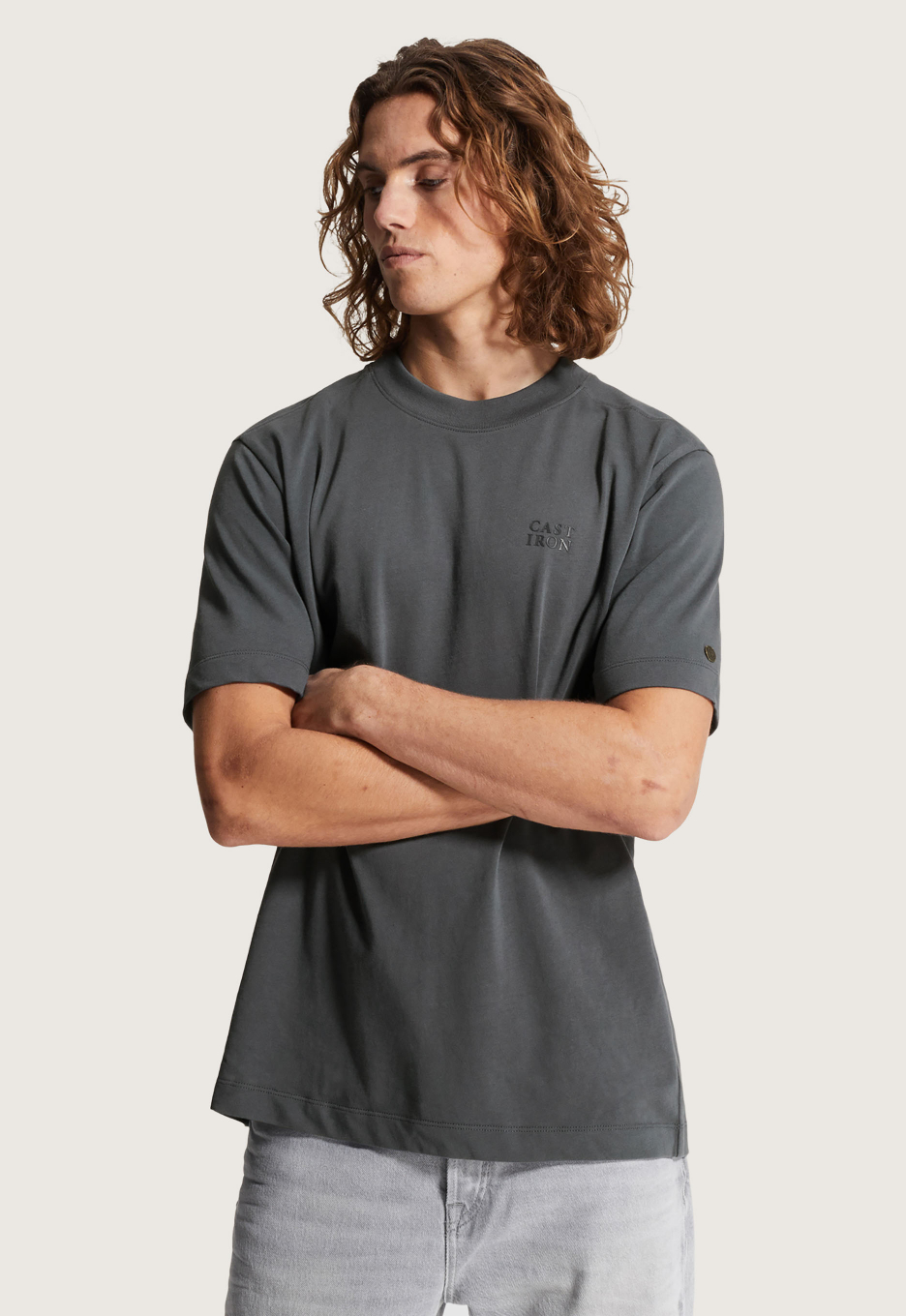 Cast Iron Single Jersey T-shirt