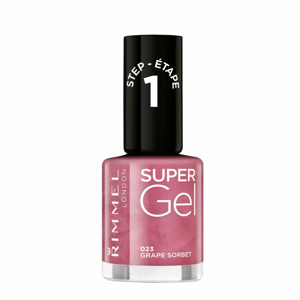 Rimmel SuperGel Nailpolish 023 Grape Sorbet12 ml