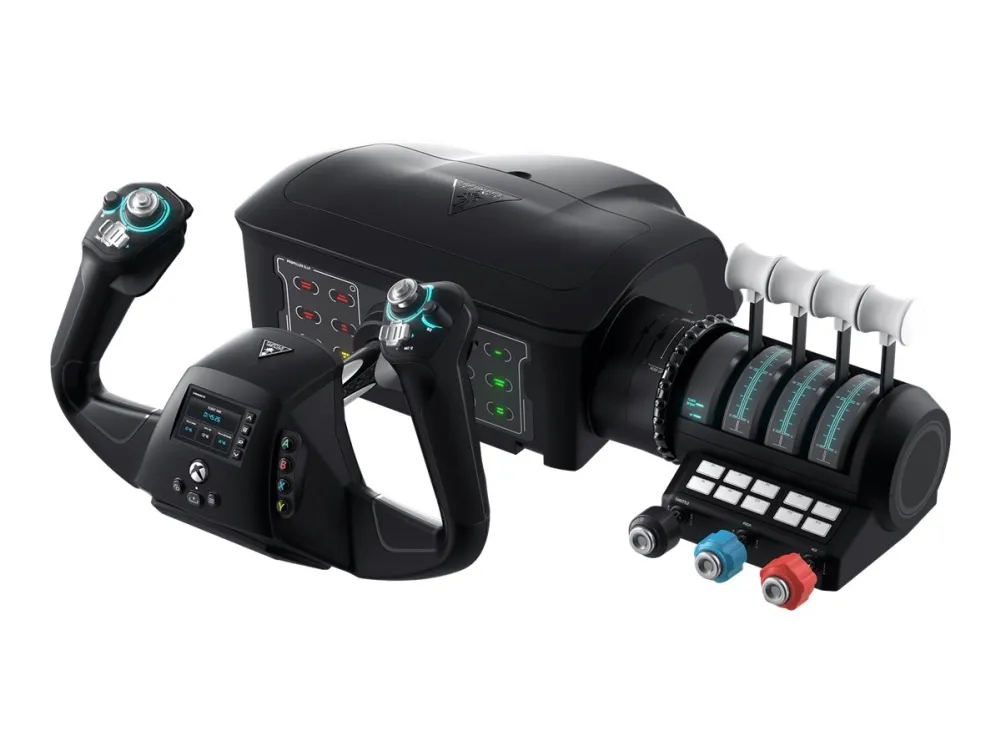 Turtle Beach VelocityOne Flight - Spænde og speeder - kablet - for PC, Microsoft Xbox One, Microsoft Xbox Series S, Microsoft Xbox Series X