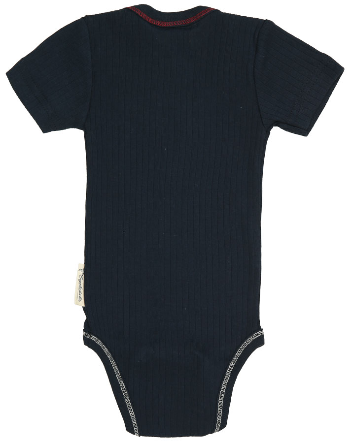 Kurzarm-Body ESSENTIAL UNI in indigo