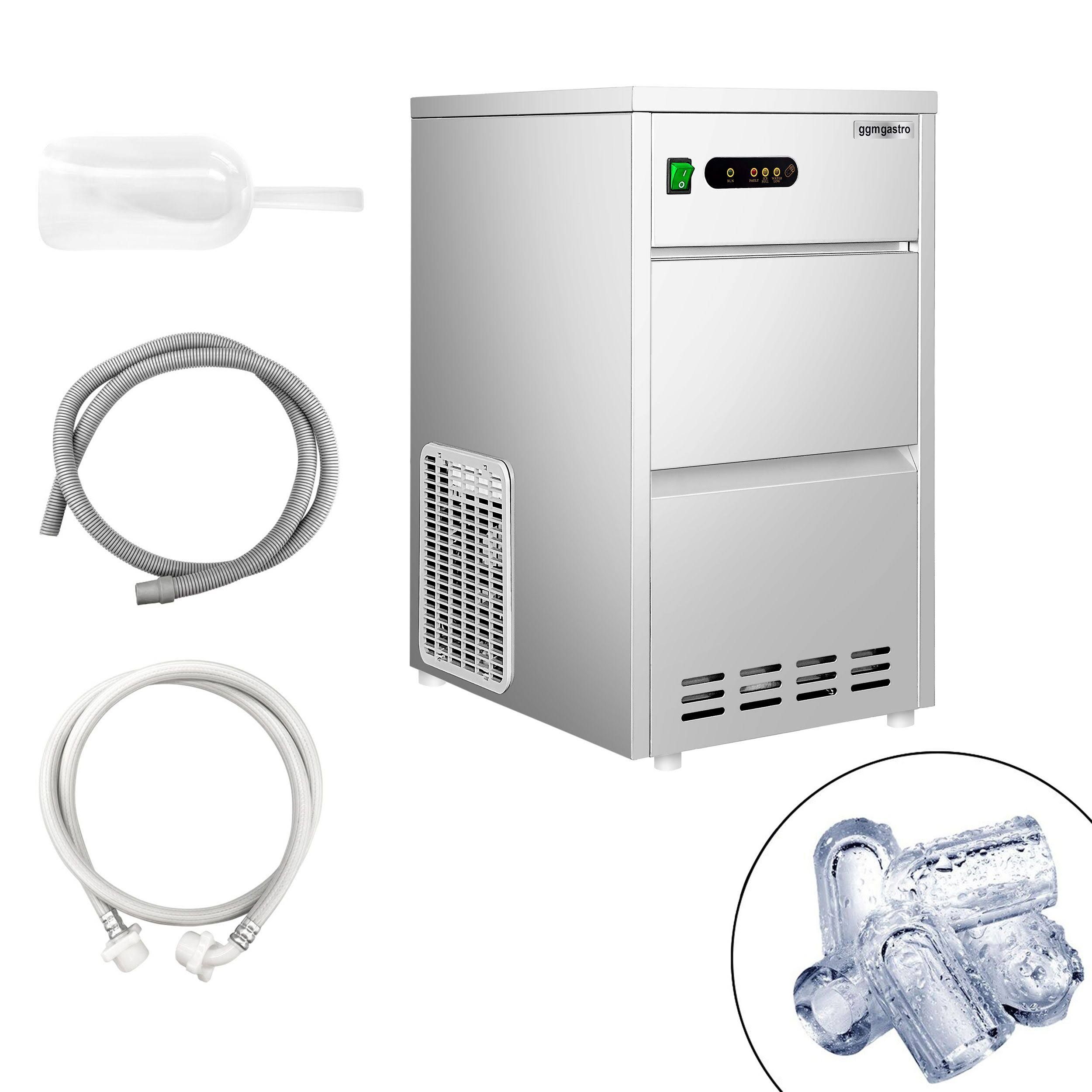 ggm gastro Eiswürfelbereiter Hohlzylinder 24 kg/24 h