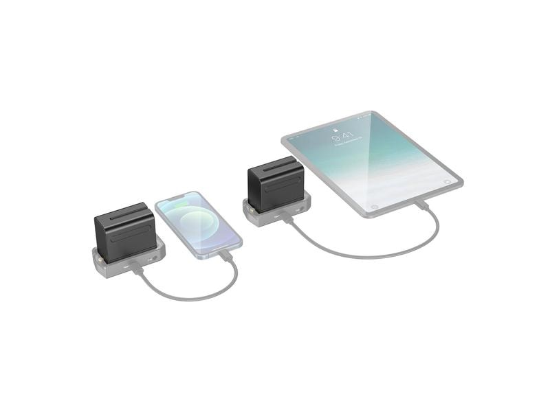 Smallrig Digitalkamera-Akku NP-F970 Akku und Charger Kit Akku und Charger Kit NP-F970 für Sony Kameras