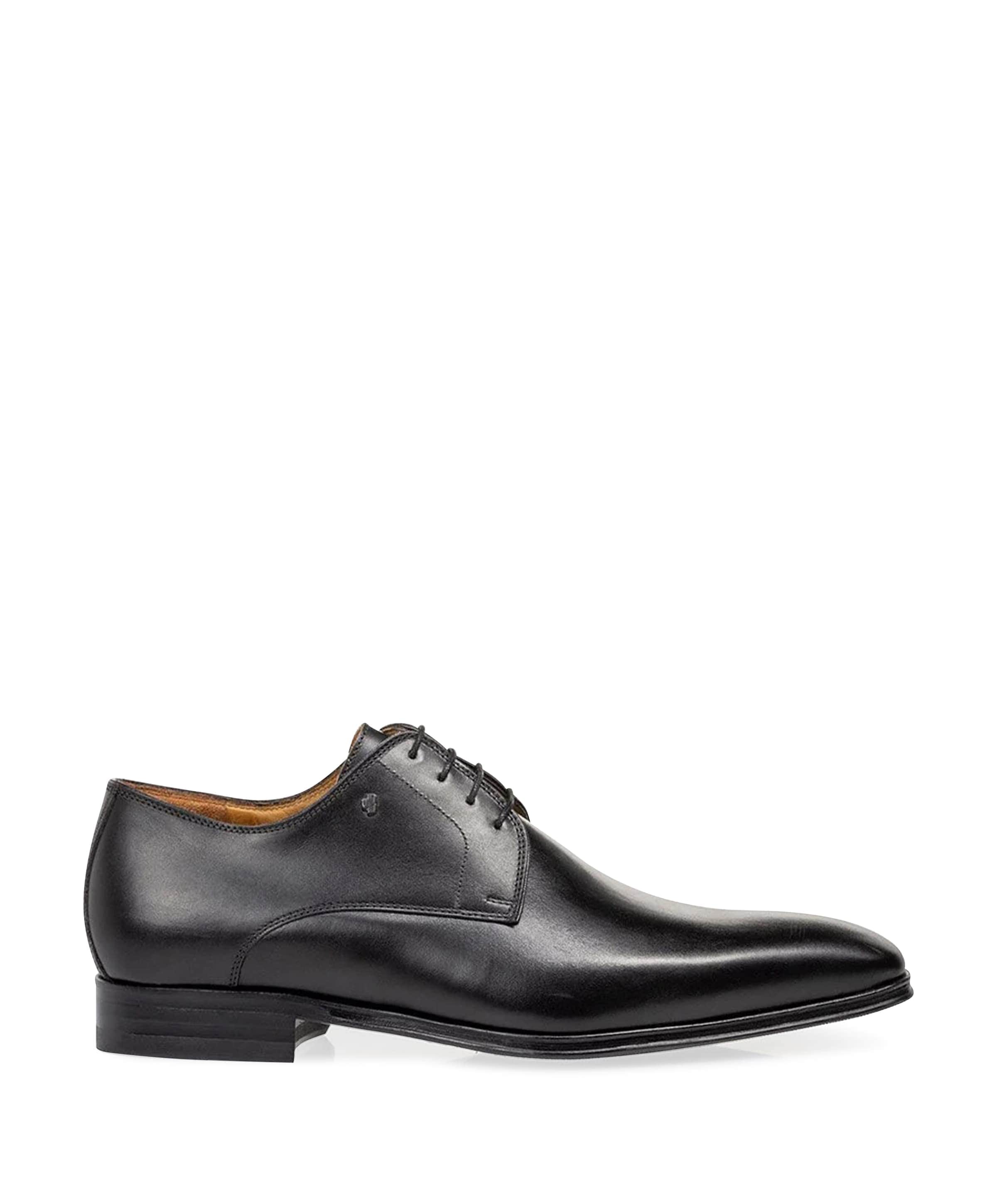 Van Bommel heren veterschoenen zwart