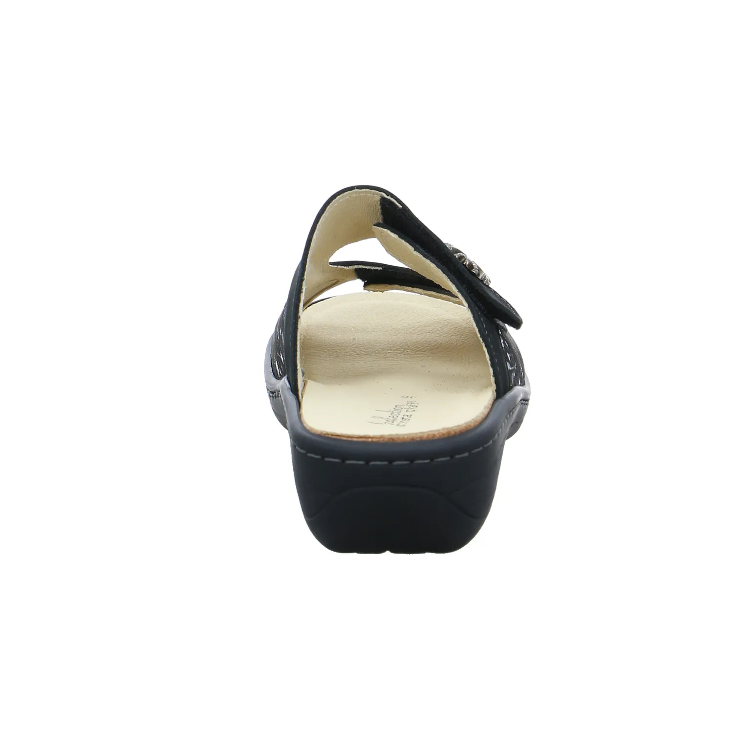 COLLECTION CHRISTA PFAFF Pantolette Schwarz Leder