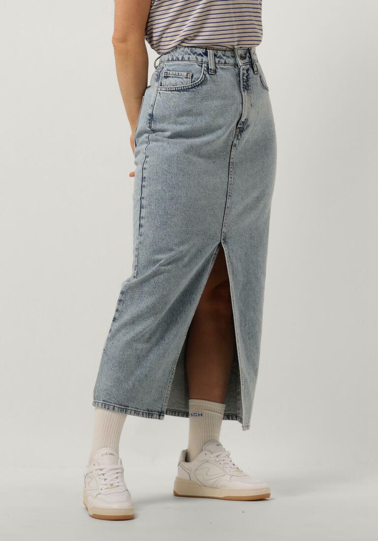 BY-BAR blauwe by-bar midirok elba denim skirt