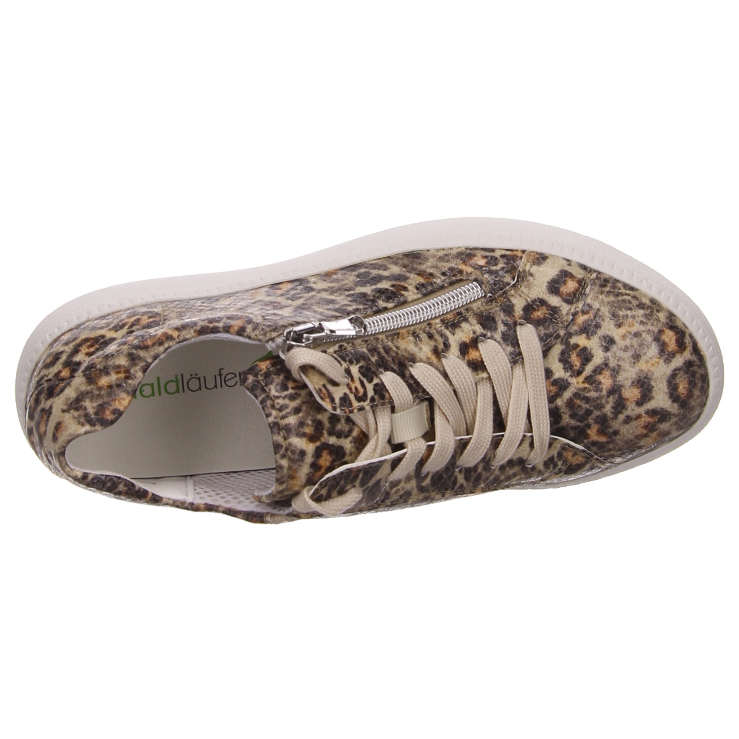 Waldläufer Sneaker Animal braun