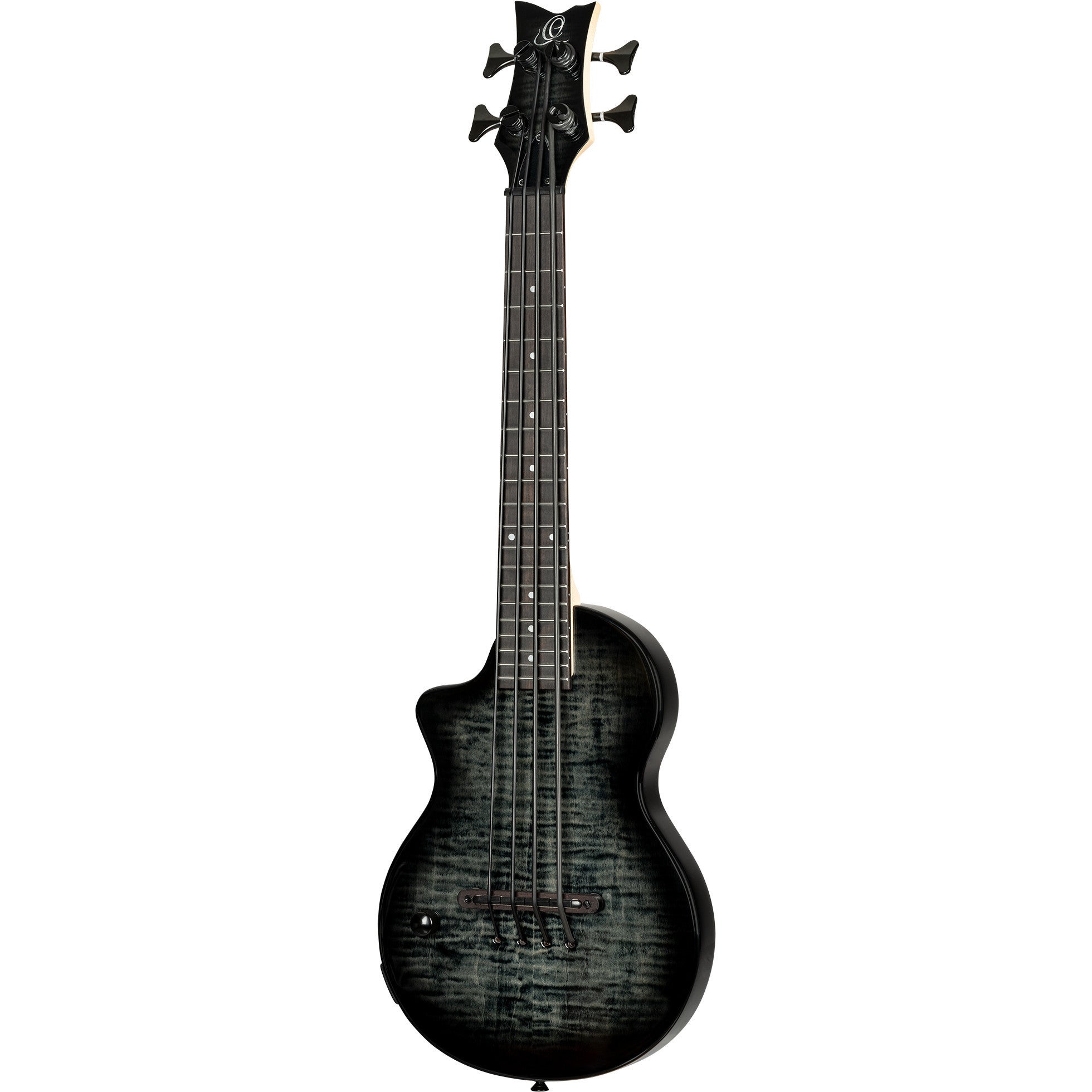 Ortega Neo Series NEO-BS-TGB-L linkshandige elektrische bas ukelele met gigbag