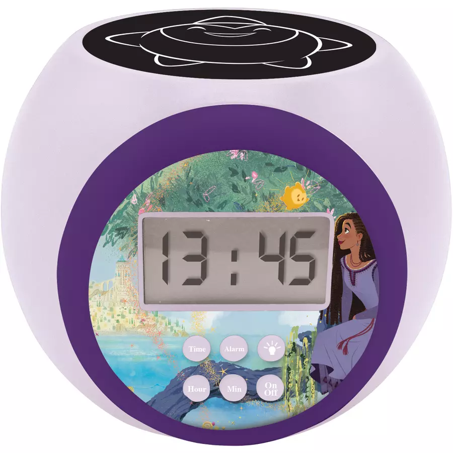 LEXIBOOK  Wish Projektionswecker mit LED Farbwechsel und Timer-Funktion