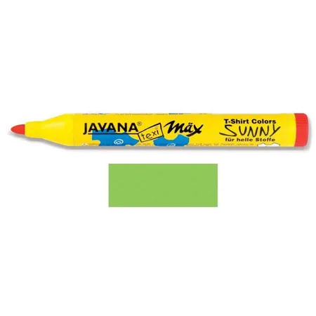 KREUL Javana texi mäx Sunny medium für helle Stoffe Hellgrün